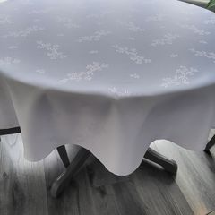 White tablecloths. Made to measure. Round. Rectangular, square - any size.