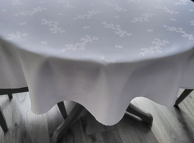 White tablecloths. Made to measure. Round. Rectangular, square - any size.