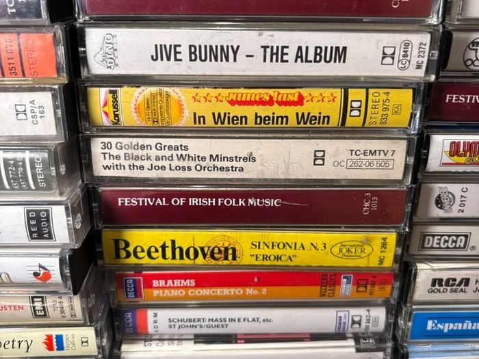 Original album cassettes