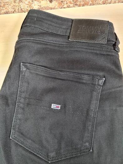 Womens Tommy Hilfiger Sylvia black super skinny high rise jeans Size W 27 L 30 A2