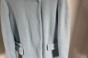 Zara (Traufalic) baby blue wool coat