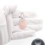 Sterling Silver 3-Stone Interchangeable Pendant- Rose Quartz, Citrine, Black Onyx Image 10