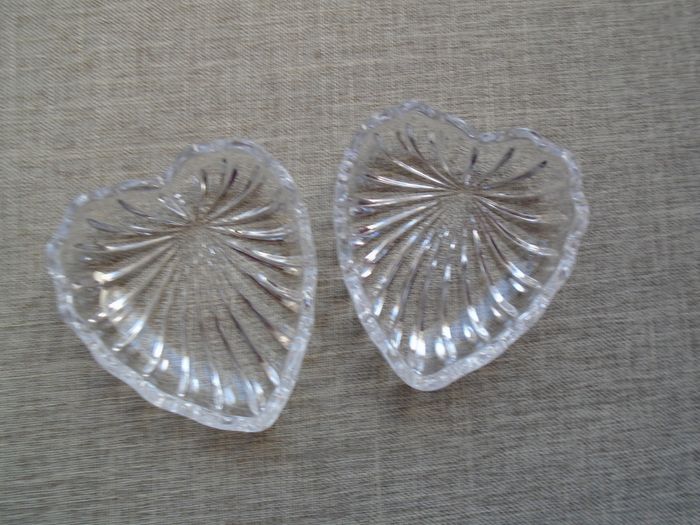 Glass heart box,Trinket box, Glass box