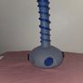 Hand Blown Vintage Glass Vase Image 3