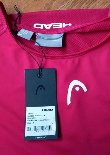 Head t shirt pink M