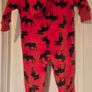 Brand new Little Blue House, by Hatley Kids, red onesie hooded fleece Image 4