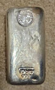 10oz silver cast bars (Perth mint)