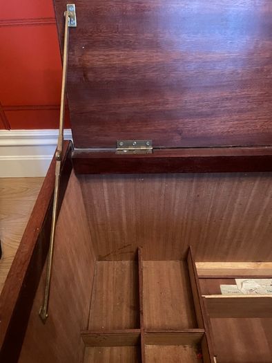 Record Storage Box on Castors