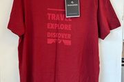 Craghoppers red tshirt