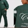 BNWT Plus size green Members Club Tracksuit Boohoo size UK18/20 EU46/48 Postage included Image 2