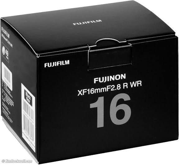 Fujifilm XF 16mm f/2.8