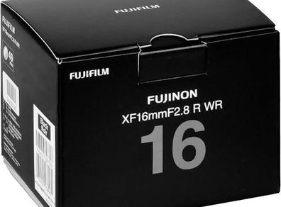 Fujifilm XF 16mm f/2.8
