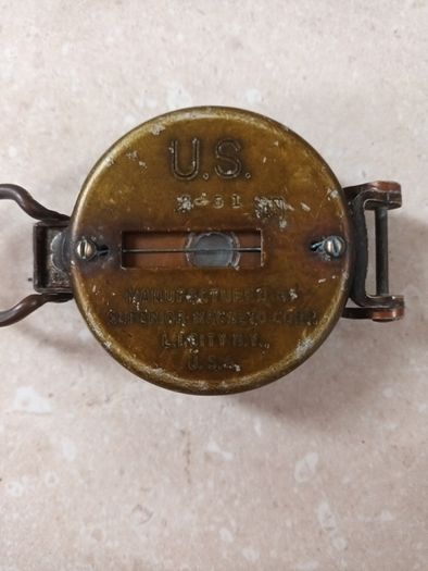 antique WW ll American army compass
