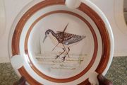 Vintage Irish Hand Painted Signed Ceramic Trinket/Ash Tray