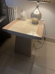Marble table x2