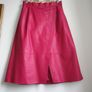 Karen Millen Leather Skirt Size Uk 14 Image 2