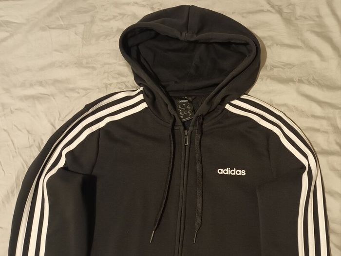 Adidas Womens 3 Stripes Hoodie | Medium (12-14)