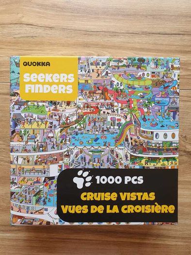 Quokka Seekers Finders "Cruise Vistas" - 1000 Piece Jigsaw Puzzle