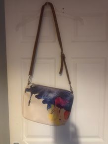 Desigual cross body shoulder floral medium size bag Postage included
