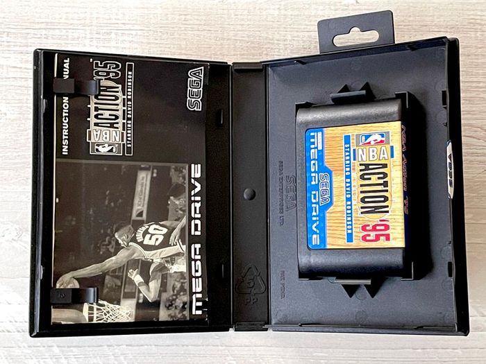 NBA Action 95 starring David Robinson for Mega Drive Boxed