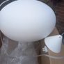 Light fittings -  Pendant with white metal shade . Image 3