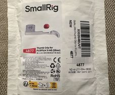SmallRig Thumb Grip for Fujifilm X-M5 - Silver