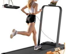 Foldable Treadmill for Home Use with 15% Incline 3.0HP Electric Treadmill, Foldable up to 10km/h