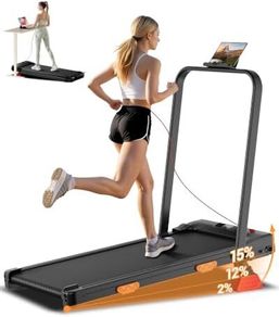 Foldable Treadmill for Home Use with 15% Incline 3.0HP Electric Treadmill, Foldable up to 10km/h