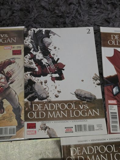 Deadpool vs Old Man Logan Comics