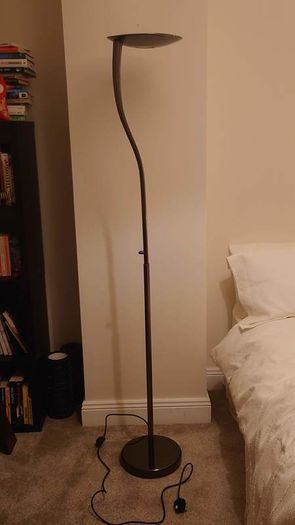 Tall Floor Up-Lighter Lamp/ Light