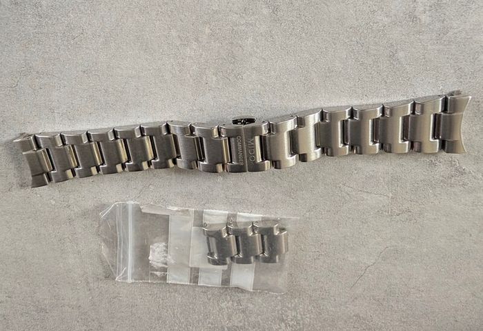 Genuine MIDO Commander 2 Stainless Steel Bracelet 21mm