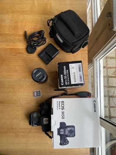 Canon M50 Mark II + 55-200mm lens