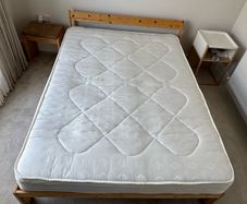 IKEA Double Bed Frame + Mattress