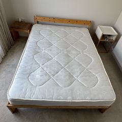 IKEA Double Bed Frame + Mattress