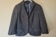 Tommy hilfigher wool blazer size 10 grey button up in excellent condition