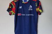 2025 new balance figian drua jersey Size medium Pit to pit 21" Navy Polyester In excellent condition