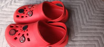 Spiderman style crocs