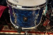 Vintage 60s Premier 12 x 8 Rack Tom Diamond Pearloid Blue
