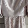 Original John charles dusky pink dress size 10 similar to the ones at the pictures ,jacket included Image 9