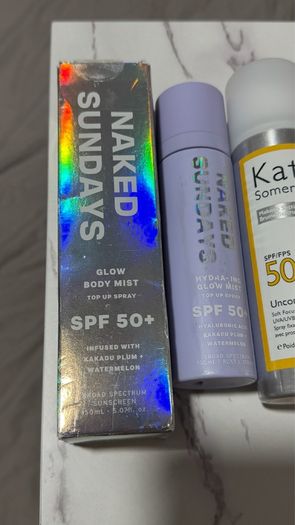 Luxury sunscreen spray mist new