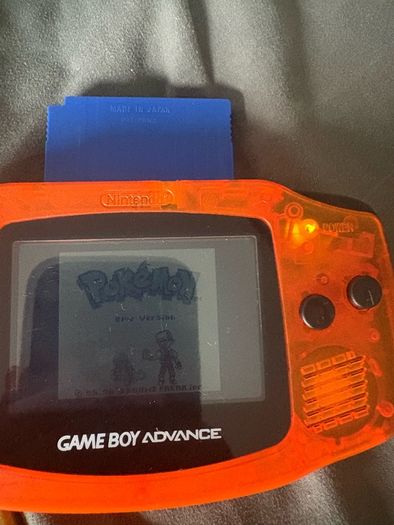 gameboy advance pokemon gold/blue