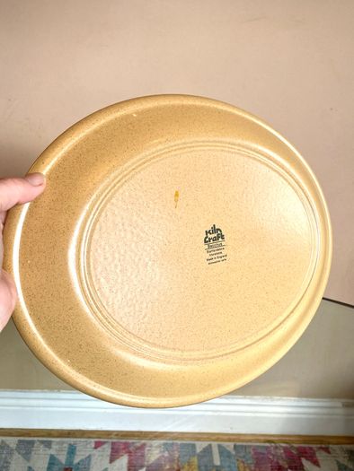 Mid Century Kiln Craft Bacchus Serving Plate, Staffordshire
