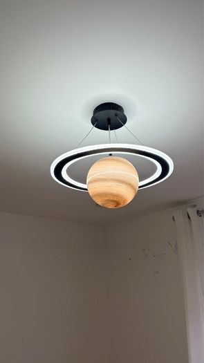 Planet Ceiling Light | Space Bedroom Light