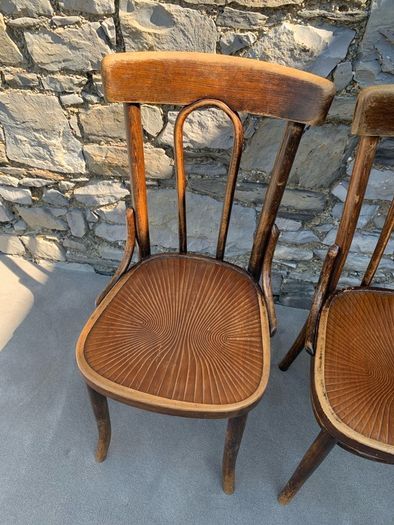 Pair of Thonet Bentwood Dining Chairs.