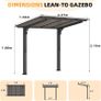 Brand new aluminium pergola. Unopened. Easy to assemble, two legged pergola. Image 3