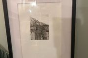 Original collagraph print - Seagull