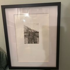 Original collagraph - Seagull