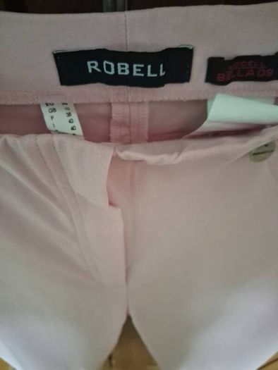 Beautiful Robell Bella Pink Pants as New 10