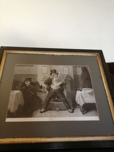 Robert Buss The Monopolist Lithograph Print 1841