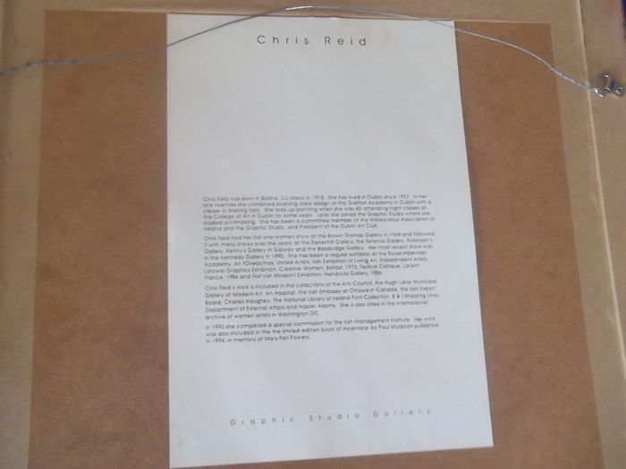 artist proof by a irish artist chris reid